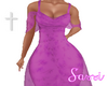 Mauve Flowin Dress