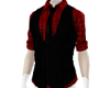 Waistcoat Red + Tie