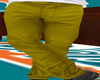 Yellow Casual Pants