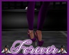 Dark Purple Liss Heels