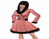 Dark Pink Fur Coat