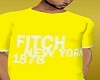 Fitch A&F Yellow Tee 