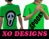 {XO} SPOOKS Green