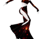 [Mae] CutOut Gown Lava