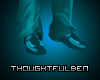 TB Teal Suit Shoes 2