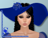 *S* Topless Hat Sapphire