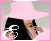 HAT AND HAIR,PINK w BLAC
