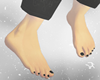 ፨ Feet + Nails . Blk
