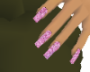 MommaLongHotpinkNails