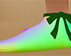 DRV Socks Green Bow F