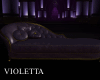 Goth Violet Retro Couch