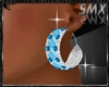 S/Blue Sexy Eva Earrings