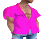 Daddy open shirt Pink