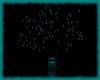 Elegant Teal Glow Tree