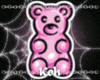Koh! Gummi Bear Rug pin.