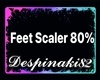 Ds Feet Scaler 80%