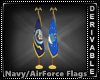 US Navy + Air Force Flag