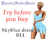 Skyblue dress #1 RLL