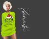 X Shirt Dress Grinch v4