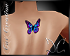 Back Tattoo Butterfly CC