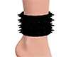 R Spike Ankle Cuff Bk
