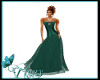 Teal Corset Gown