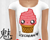 Kids Red Icecream Top