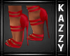 }KR{ Brooke shoes Red