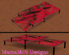 Vampire Red 3-Tier Table