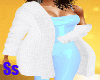 WHITE ELEGANT COAT LAY