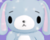 ! Bunny grey plush