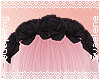 Rose Headband |Black