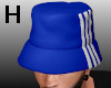 H* NoRun Bucket Hat Blue