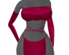 Venjii Fuchsia Dress RL