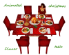 | Christmas dinna table|