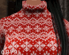 C~Red Cozy Sweater V1