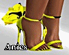 *A* Cleo Yellow Heels