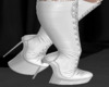 Queen Boots White