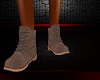 Brown ankle boots
