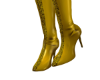 MS Glitter Boots Gold
