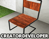 Steel Wood Chair