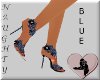 {N~C}Lace Heels Blue