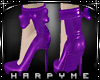Hm*Valentine Purple Shoe