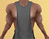 Gray Muscle Tank Top 3 (M)