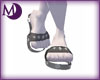Black Crystal Sandal