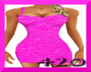 !@ Pink Cocktail Dress