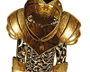 gold armour top