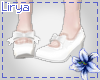 White Classic Doll Shoes