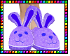 {Purple Bunny Slippers}