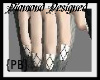 {PB}Diamond Design Nails